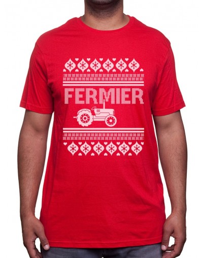 Christmas farmer - Tshirt Humour Agriculteur T-shirt Homme