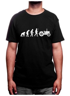Darwin farmer - Tshirt Humour Agriculteur T-shirt Homme