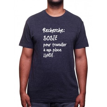 Recherche sosie pour Lundi - Tshirt Homme