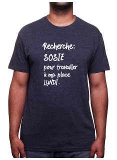 Recherche sosie pour Lundi - Tshirt Homme