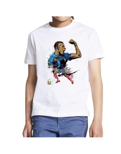 Mbappe art - Tshirt foot Enfant