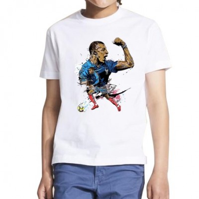Mbappe art - Tshirt foot Enfant Tshirt Homme Sport