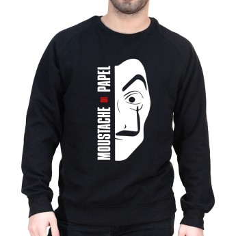 Moustache de Papel - Sweat Homme