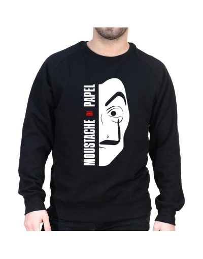 Moustache de Papel - Sweat Homme