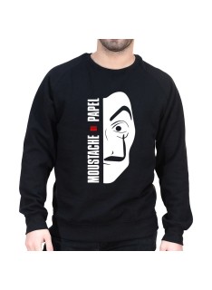 Moustache de Papel - Sweat Homme