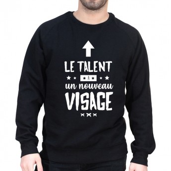 Le talent a un nouveau visage - Sweat Homme