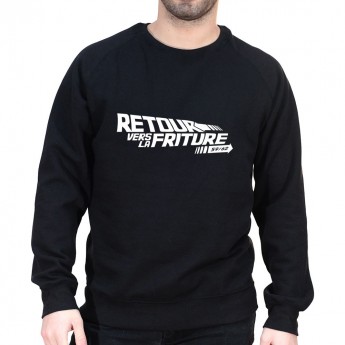 Retour vers la friture - Sweat Homme