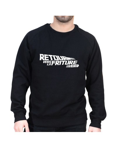Retour vers la friture - Sweat Homme Retour vers la friture - Sweat Homme