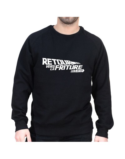 Retour vers la friture - Sweat Homme