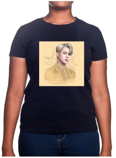 JIMIN Art - Tshirt BTS Femme