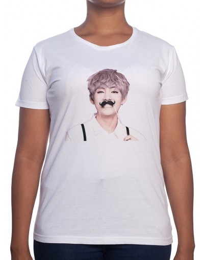 V Art - Tshirt BTS Femme