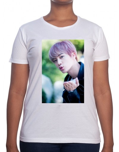 JIN Art - Tshirt BTS Femme