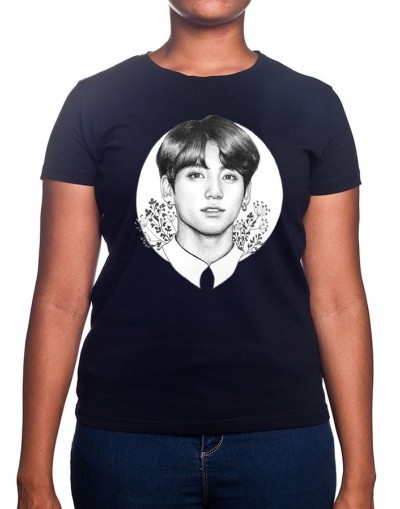 JUNGKOOK Art - Tshirt BTS Femme