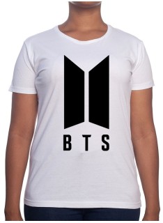 LOGO BTS - Tshirt BTS Femme