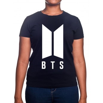 LOGO BTS - Tshirt BTS Femme