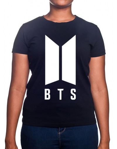 LOGO BTS - Tshirt BTS Femme