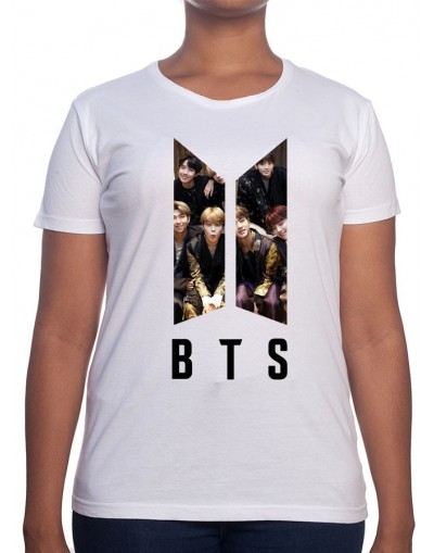 LOGO BTS ART - Tshirt BTS Femme