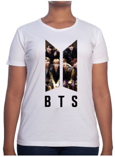 LOGO BTS ART - Tshirt BTS Femme