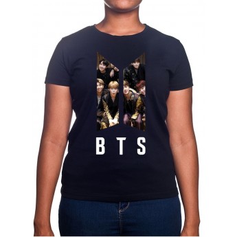 LOGO BTS ART - Tshirt BTS Femme