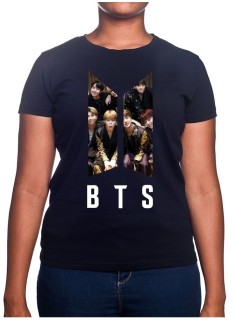 LOGO BTS ART - Tshirt BTS Femme