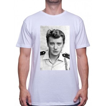 Militaire - Tshirt Johnny Halliday Homme