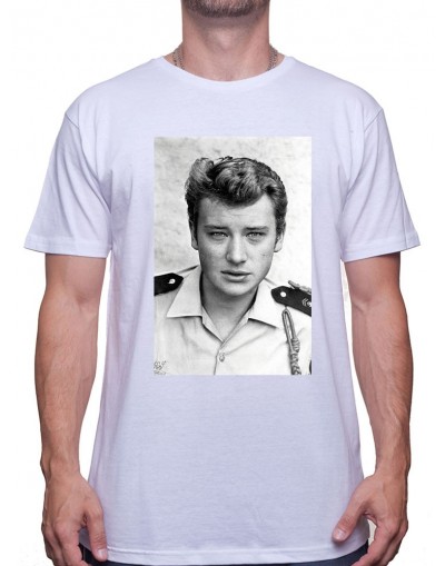 Militaire - Tshirt Johnny Halliday Homme
