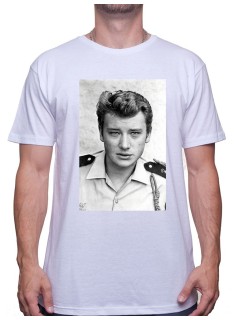 Militaire - Tshirt Johnny Halliday Homme