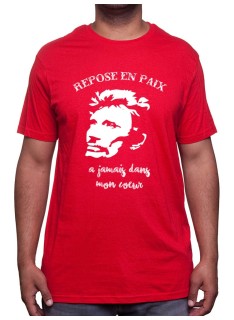 Repose en paix - Tshirt Johnny Halliday Homme