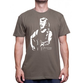 Que je t'aime - Tshirt Johnny Hallyday Homme