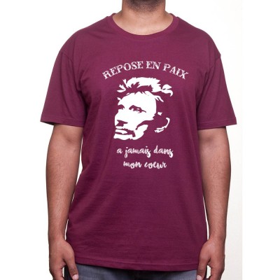 Repose en paix - Tshirt Johnny Halliday Homme