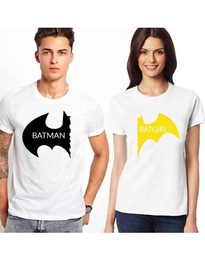 Tshirt Couple – Batman Batgirl– Shirtizz Couple