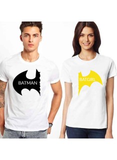 Tshirt Couple – Batman Batgirl– Shirtizz Couple