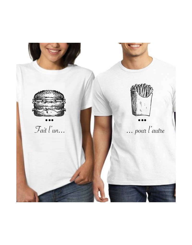 t shirt pour couple