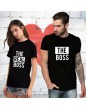 Tshirt Couple – The Boss and The Real Boss – Shirtizz Couple