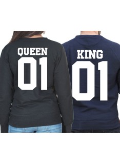 King & Queen ? Sweat Col Rond Duo Couple Sweat Col rond (Crewneck) Couple