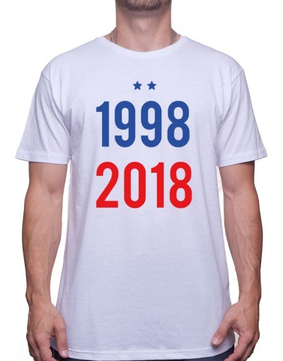 98 & 2018 - Tshirt foot Tshirt Foot