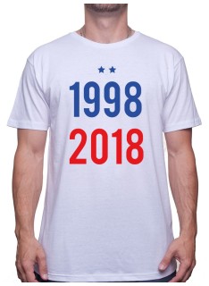 98 & 2018 - Tshirt foot Tshirt Foot