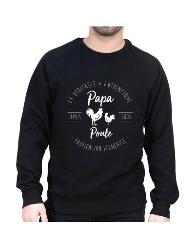 Papa Poule Fabrication Francaise - Sweat col rond (Crewneck) Sweat Homme