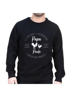 Papa Poule Fabrication Francaise - Sweat col rond (Crewneck) Sweat Homme