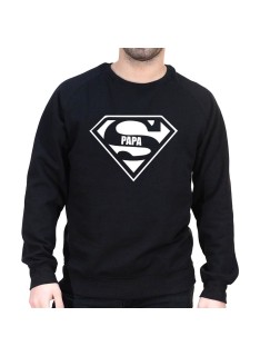 Super Papa - Sweat col rond (Crewneck) Sweat Homme