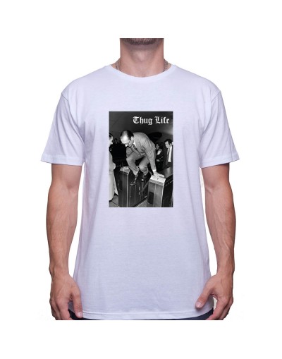 Jacques Chirac MÈtro Thug LIFE T-shirt Homme