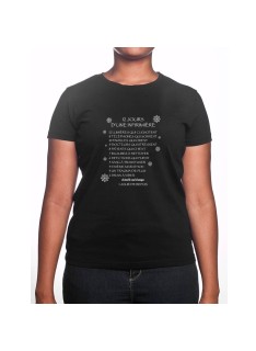 12 Jours avec une infirmiere - Tshirt Femme Infirmière Tshirt femme Infirmière