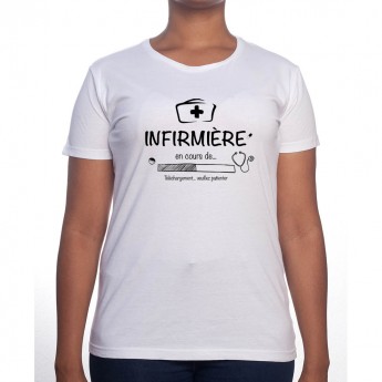 Infirmiere in progress - Tshirt Femme Infirmière Tshirt femme Infirmière