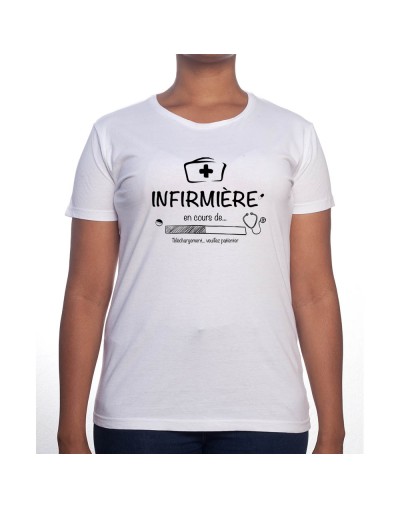 Infirmiere in progress - Tshirt Femme Infirmière Tshirt femme Infirmière