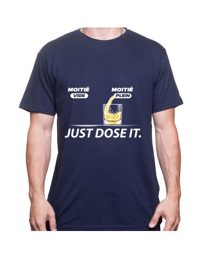 Just dose it – Tshirt Homme Alcool Tshirt Homme Alcool