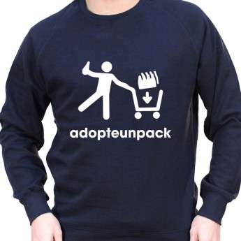 Adopteunebiere – Sweat Crewneck Homme Alcool Tshirt Homme Alcool