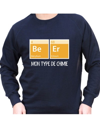 Beer Chimie – Sweat Crewneck Homme Alcool Tshirt Homme Alcool