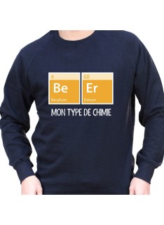 Beer Chimie – Sweat Crewneck Homme Alcool Tshirt Homme Alcool