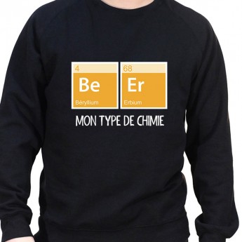 Beer Chimie – Sweat Crewneck Homme Alcool Tshirt Homme Alcool