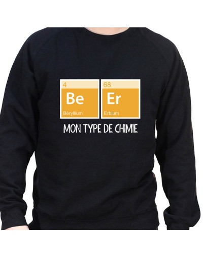 Beer Chimie – Sweat Crewneck Homme Alcool Tshirt Homme Alcool